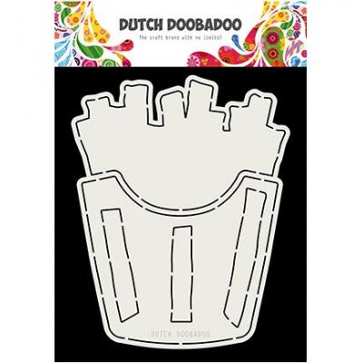 Dutch Doobadoo Card Art Schablone - French Fries